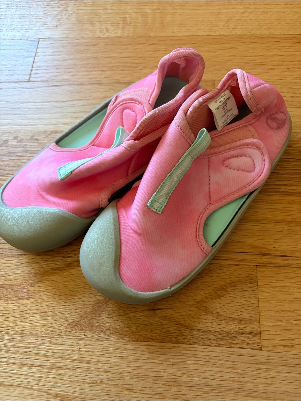 Pink Lands End Slip-On Water-Ready Shoes - 12